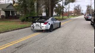 350z burnout