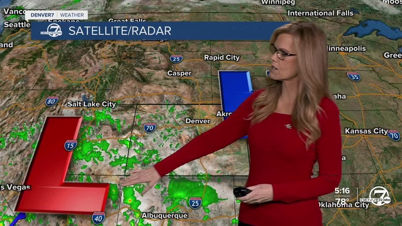 Some rain in the mountains Sunday, mild in metro Denver - YouTube