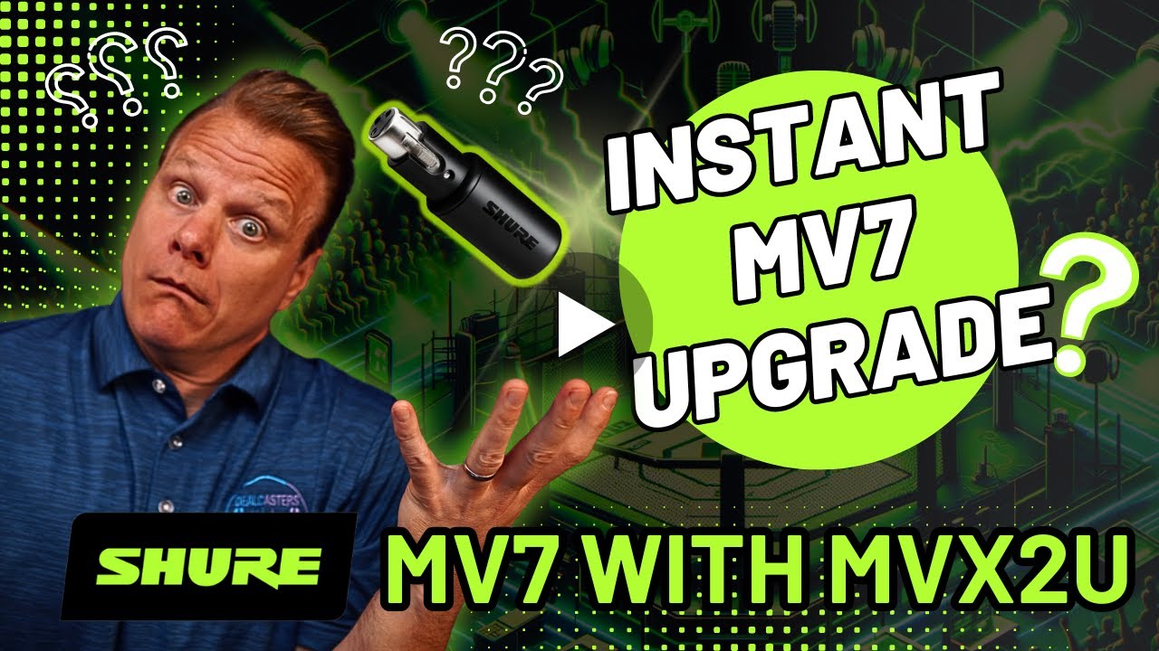 The Shure MV7 Cheat Code? We Try It With The MVX2U!