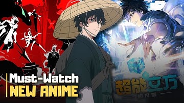Top 10 Trending NEW Anime You Should Be Watching in 2025!