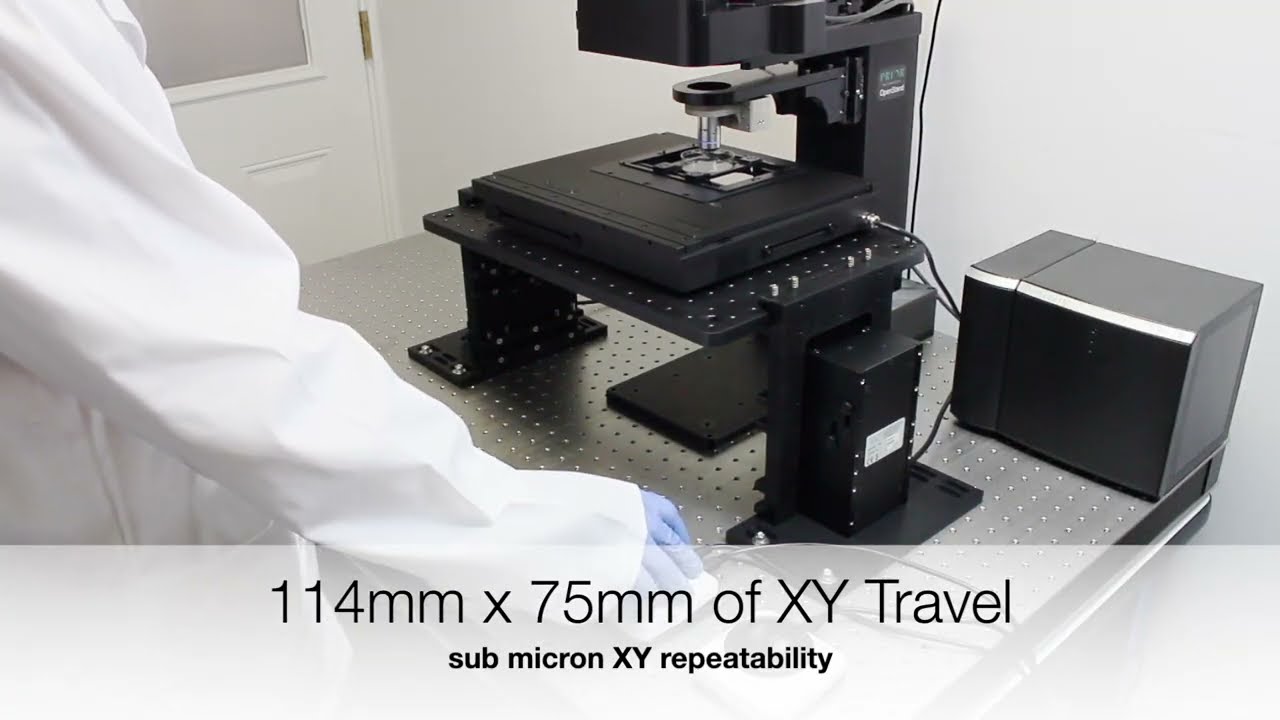 HZ106 Motorized High Precision XYZ Deck - YouTube