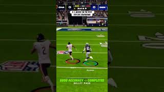 D. J. Moore on the post for the touchdown? madden24 nfl ultimateteam football madden