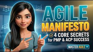 PMP Agile Made Easy 🚀 | 4 Agile Principles + Leadership Mindset Explained