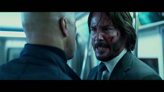 John Wick Chapter 2 - Fighting Cassian in The Train Scene HD