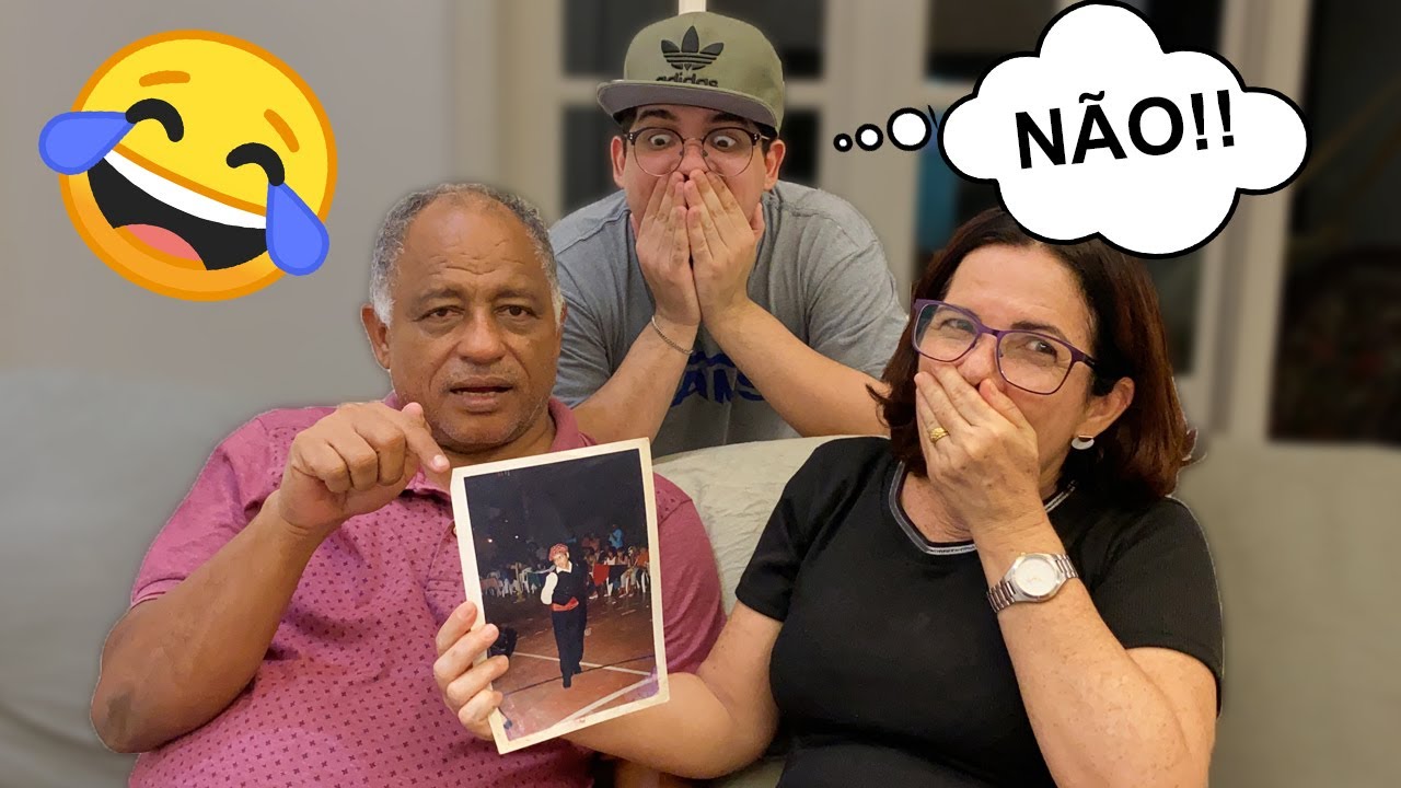 NOSSOS PAIS MOSTRARAM NOSSAS FOTOS ANTIGAS!!! (ficamos com vergonha?)