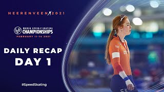 Daily Recap | Day 1 | ISU World Speed Skating Championships