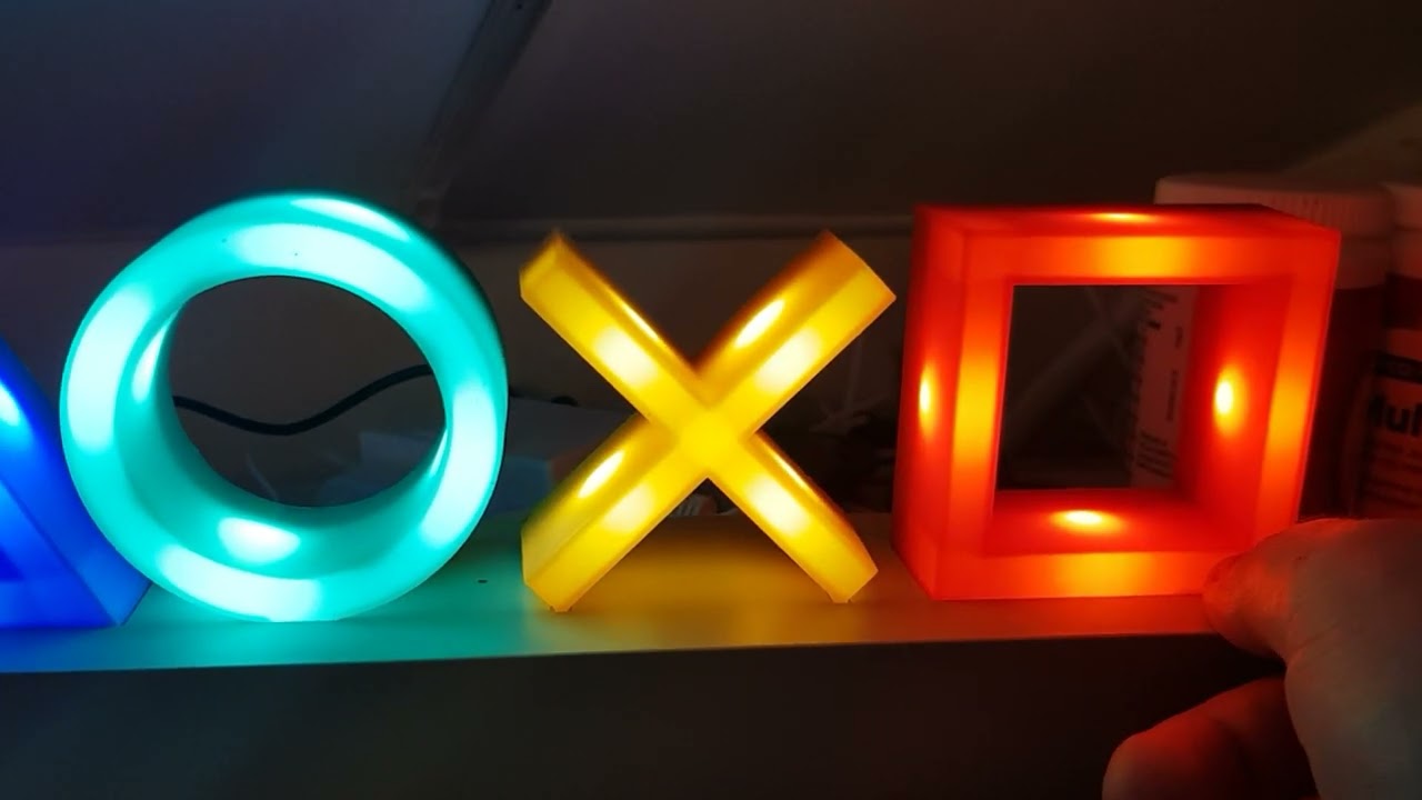 Playstation light up sign