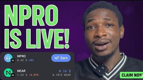 NPRO Airdrop Is LIVE 🔥 How To Claim + Gas Fee Explained (NEAR Users Must Watch)