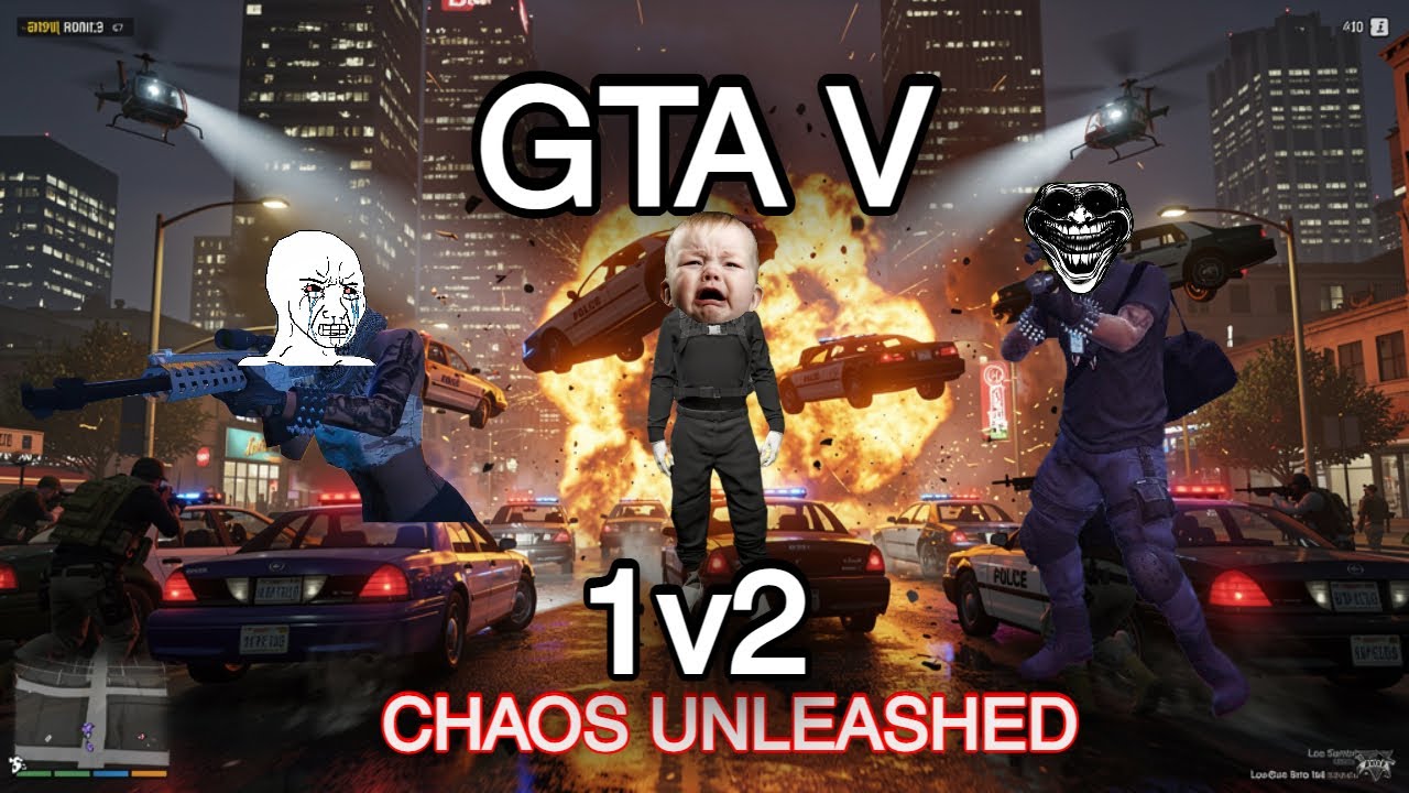 GTA SWEAT THINKS HES THE BEST TILL HE RUNS INTO ME  1V2 