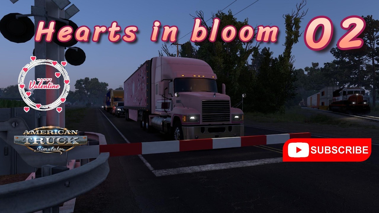Capitulo 2: evento – Hearts in bloom (Corazones en Flor) #americantrucksimulator