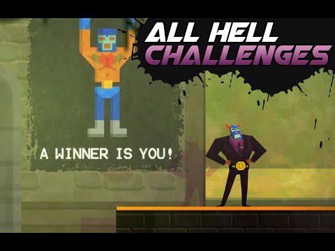 Guacamelee STCE - All Hell Challenges With Gold Medal (No Intenso)