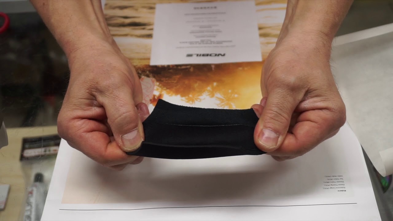 Ремонт неопреновых гидрокостюмов - YouTube