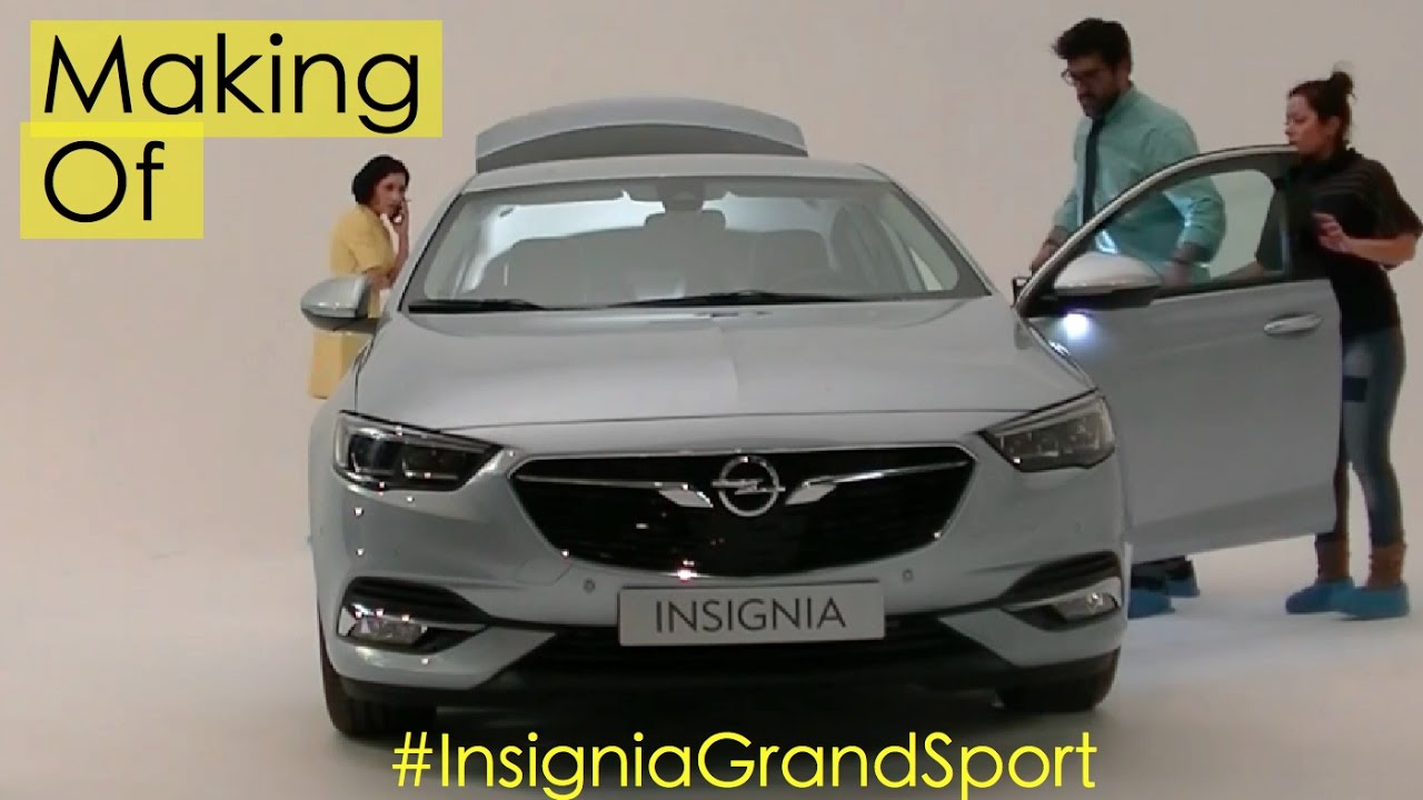 How Do We Make The Presentation Of A Car Opel Insignia Grand Sport Youtube
