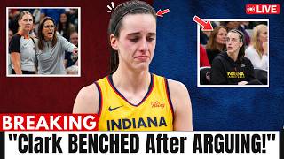 BREAKING: Caitlin Clark BENCHED After ARGUING With Coach! — Fans FURIOUS Despite Win!