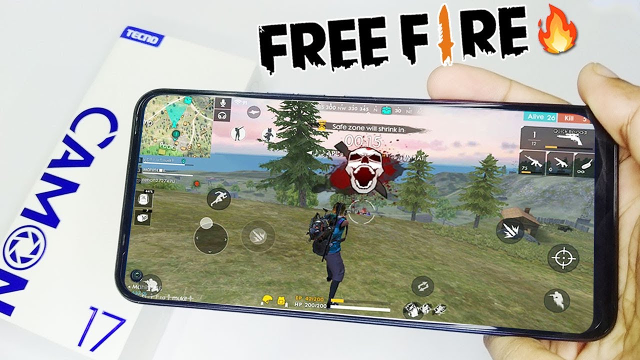 Tecno Camon 17 Free Fire Gaming Test Review | Phonebolee