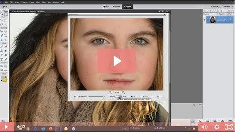 How to Smooth the Skin with Photoshop Elements 2020