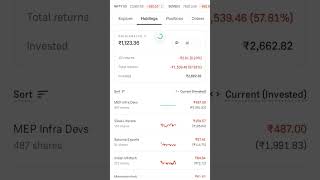 Live watch my stock market portfolio #invester King