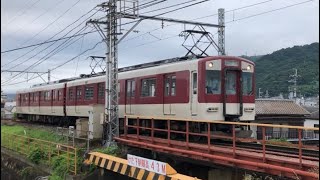 近鉄道明寺線　柏原南口駅前 ワンマン普通道明寺行き6433系通過