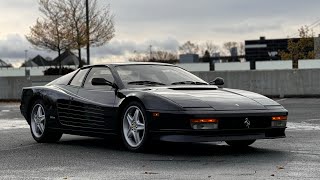 1988 Ferrari Testarossa test drive video