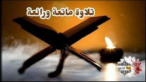 تلاوة رائعة وماتعة ونادرة جدا لن تجد مثيلا لها 🎧🎤