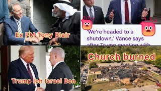 Uk Ex Pm Tony Blair In Gaza Makaihding, Thautawh Kap Biakinn Kihal, Government Shutdown Vai