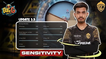GodL Admino 3.5 Sensitivity Revealed 2025 | 4 Finger Control Code | Its BugG