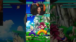 Estos ataques de Goku SSJ4 son DEMASIADO BUENOS 💎 #dragonballfighterz #shorts
