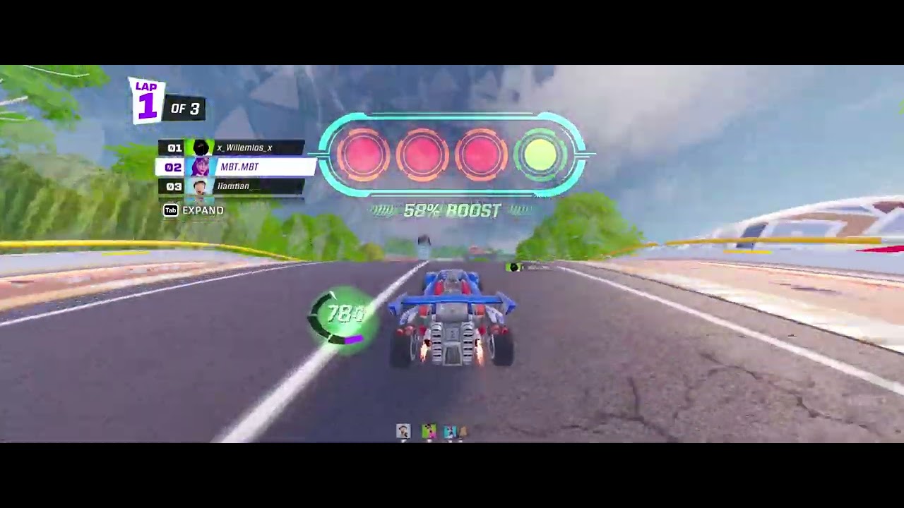 FORTNITE ROCKET RACING ANACONDA BY PSYONIX ULTRAWIDE GAMEPLAY YouTube