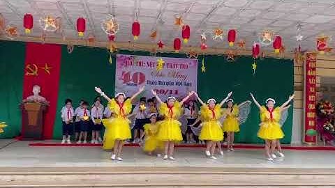 Bay cao tiếng hát ước mơ 20.11 lớp 5a4 Trường Tiểu Học Văn Yên