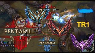 Unbelievable TR1 High Elo Pentakills: Witness Now!