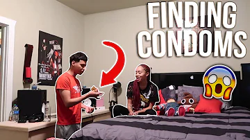 FINDING CONDOMS IN YOUR PURSE PRANK ON HALI!!!