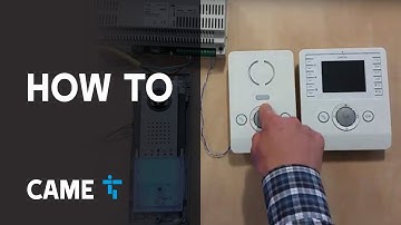 CAME BPT VA01 Come programmare la funzione intercomunicante