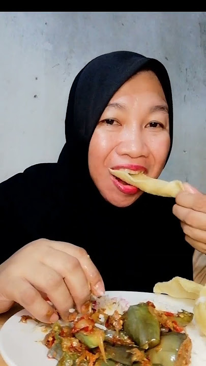 sambel terong #mukbang