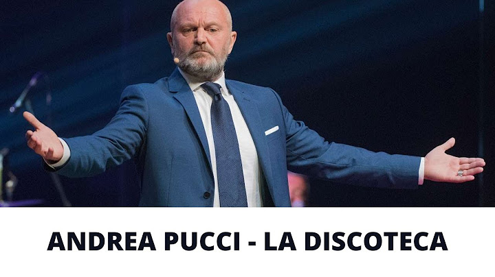 Andrea Pucci - La discoteca
