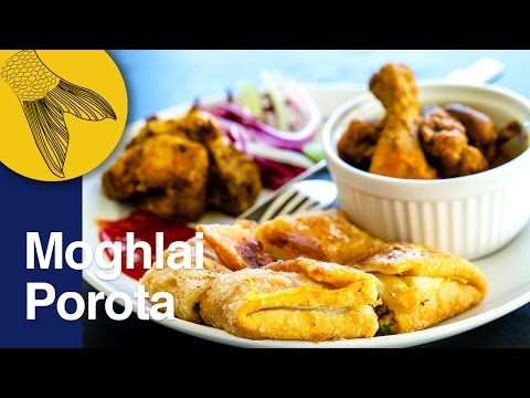 Mughlai Paratha | How to make Bengali Moglai Porota | Moglai Porota Recipe Bangla by Bong Eats