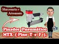 Pinador Pneumático MTX  para pinos T e F de (10  - 50mm)