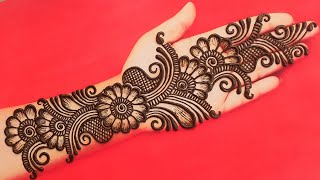 latest valentine day special mehndi design 2022 | full hand arabic mehndi design | mehndi ka design screenshot 3