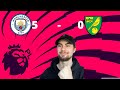 Man City 5-0 Norwich City | Post Match Reaction