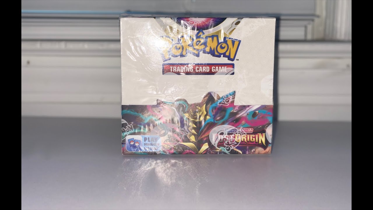 Pokémon Lost Origin booster box - YouTube