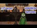 Fifth Night of Hanukkah Prayer Monty 🥒 Jewish Pickle Puppet Sings Hanukkah Blessings