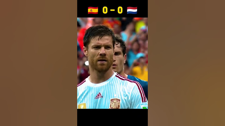 Spain vs Netherlands World Cup 2014 #shorts #classicmatch