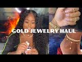 $7500 JEWELRY HAUL | RINGS, ANKLETS, CUBAN LINKS ETC