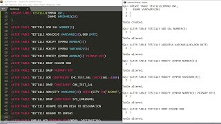 SQL-Lecture-9 ALTER TABLE- ADD, DROP COL, ADD DROP CONSTRAINT, MODIFY STRUCTURE, RENAME COL & TABLE)