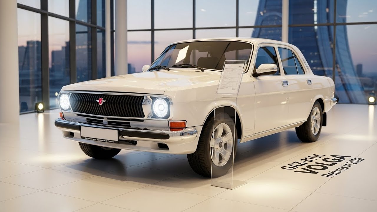 ГАЗ-3106 Волга возвращается в 2026 году полный обзор новой легенды