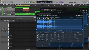 Logic Pro X: Example of Playing Slices in the Sampler