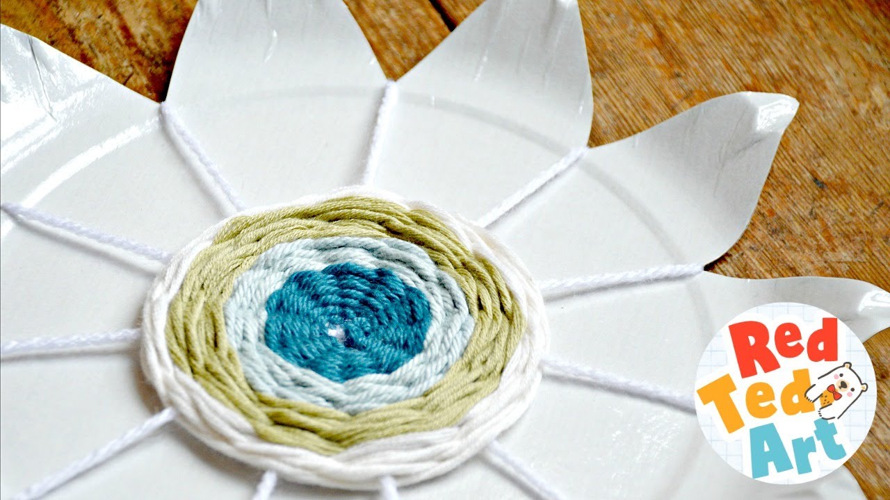 How to Create a Flower from a Paper Plate - Parties for Pennies