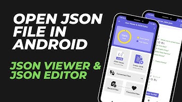 How to Open JSON File in Android Phone | How to Read JSON file in Android |JSON File Converter