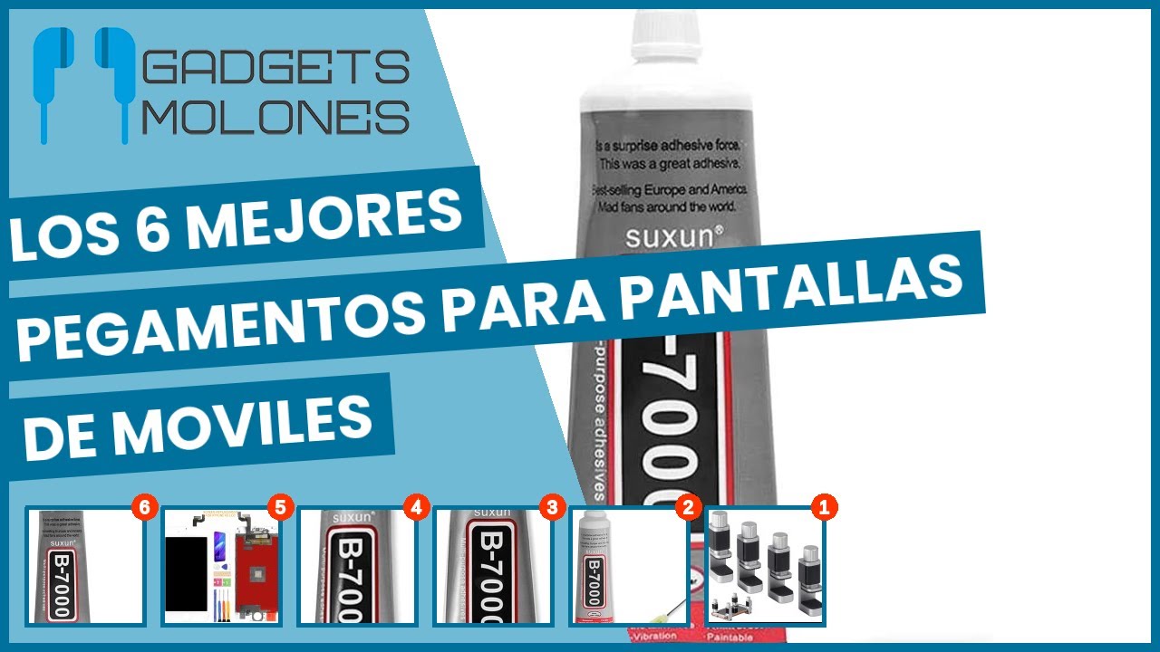 Los 6 mejores pegamentos para pantallas de moviles 