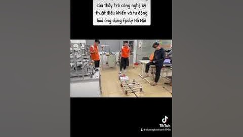 Xe tự hành - Sản phẩm ấn tượng của sinh viên FPT Polytechnic Hà Nội