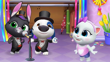 My Talking Tom Friends Gameplay by Outfit7, Best Androoid & IOS Gameplay # Part 39, iGame Fun